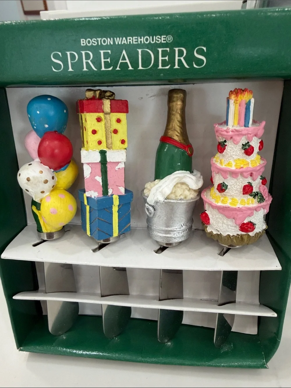 Boston Warehouse Multicolored Novelty Cake & Food Toppers